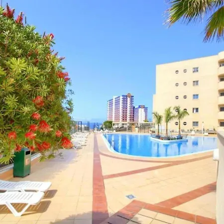 Daire Seaview 2 Bedroom In Play Paraiso Pool & Wifi In By Aqua Vista Tenerife Costa Adeje